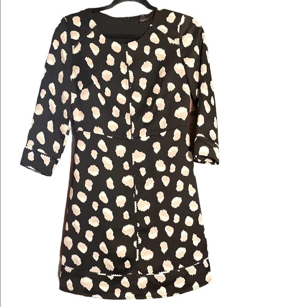 Banana Republic laser cut shift dress